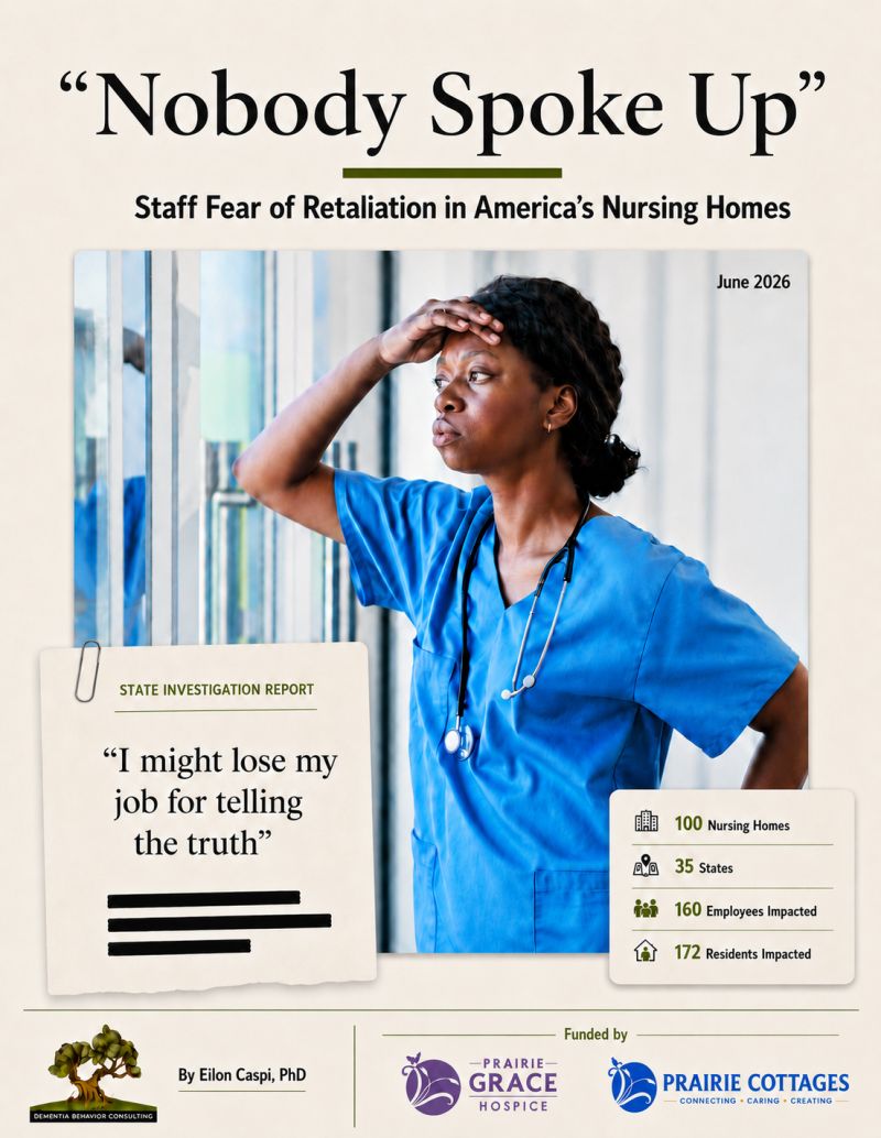 Cover of the Nobody Spoke Up staff fear of retaliation report